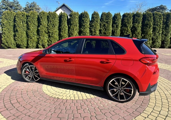 Hyundai i30 N cena 115777 przebieg: 64000, rok produkcji 2020 z Barcin małe 742